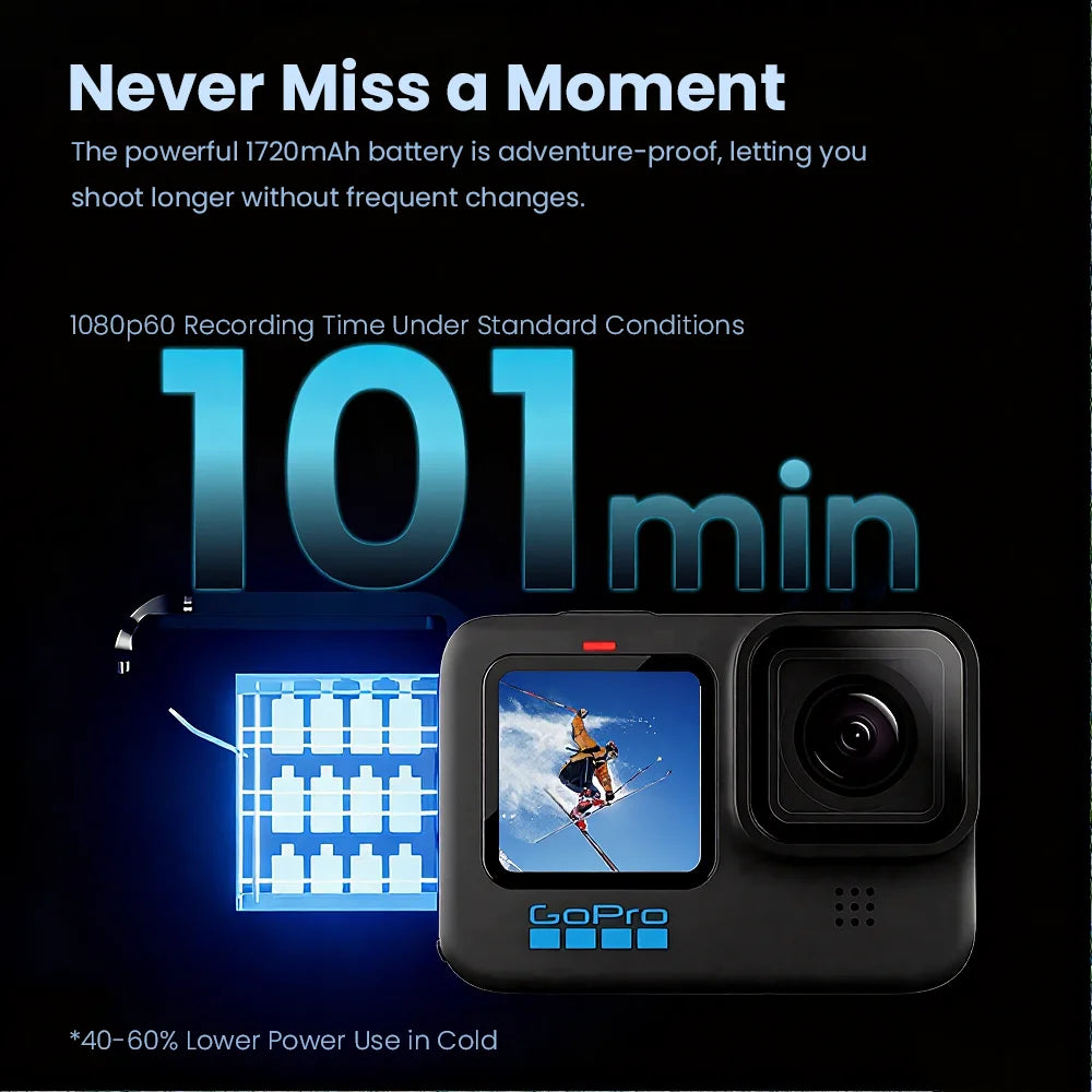 GoPro HERO 10 Black Action Camera Hero10 5.3K Screen Sports Camera 23MP GP2 Waterproof Mini Video gopro 10 Cameras
