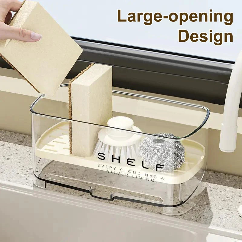 Wall-Mounted Kitchen Sink Organizer
