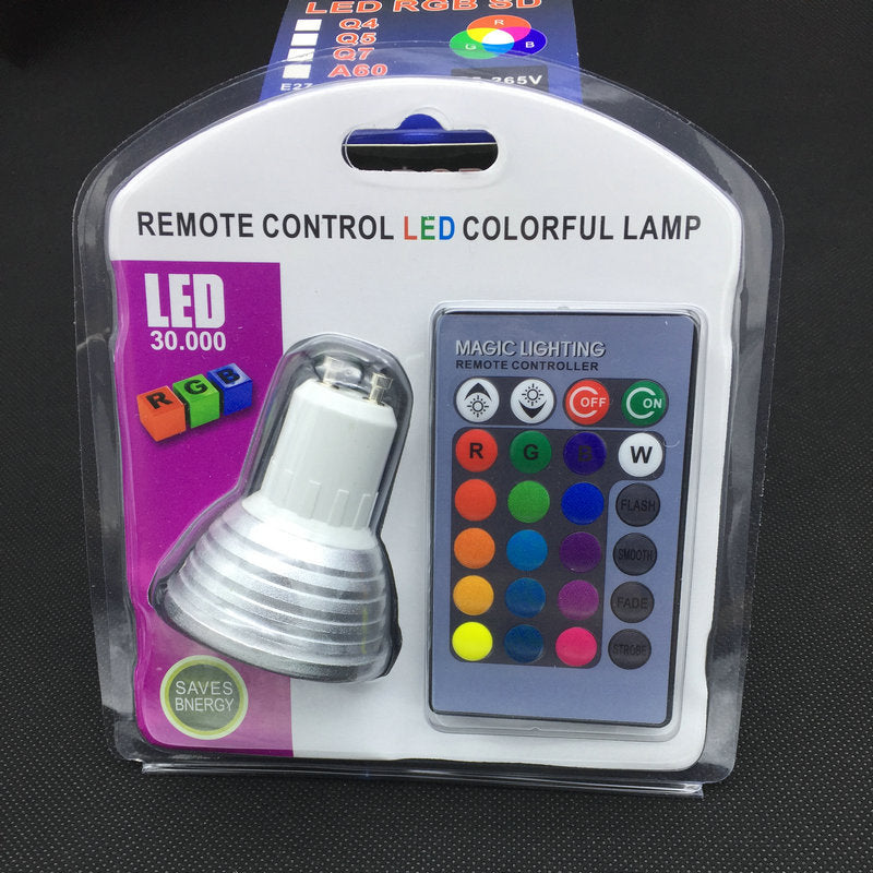 Rechargeable Multicolor Table Lamp with Remote Control