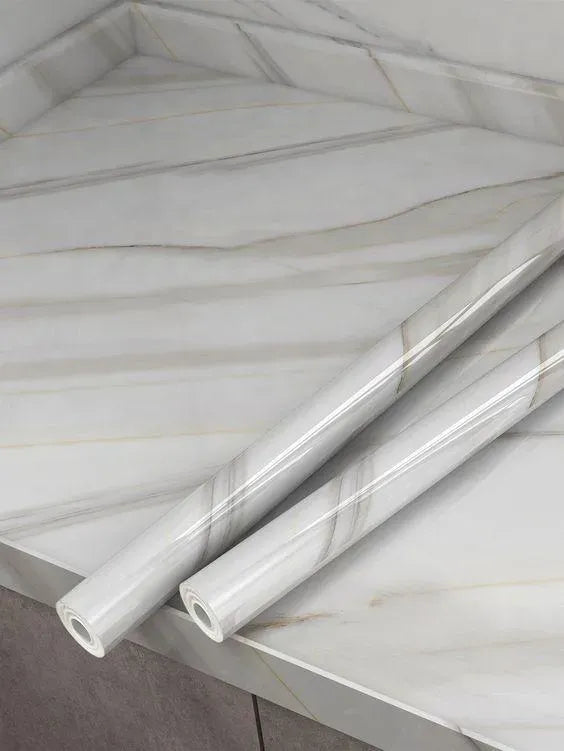 Black & White Marble Sheet for Kitchen Countertops