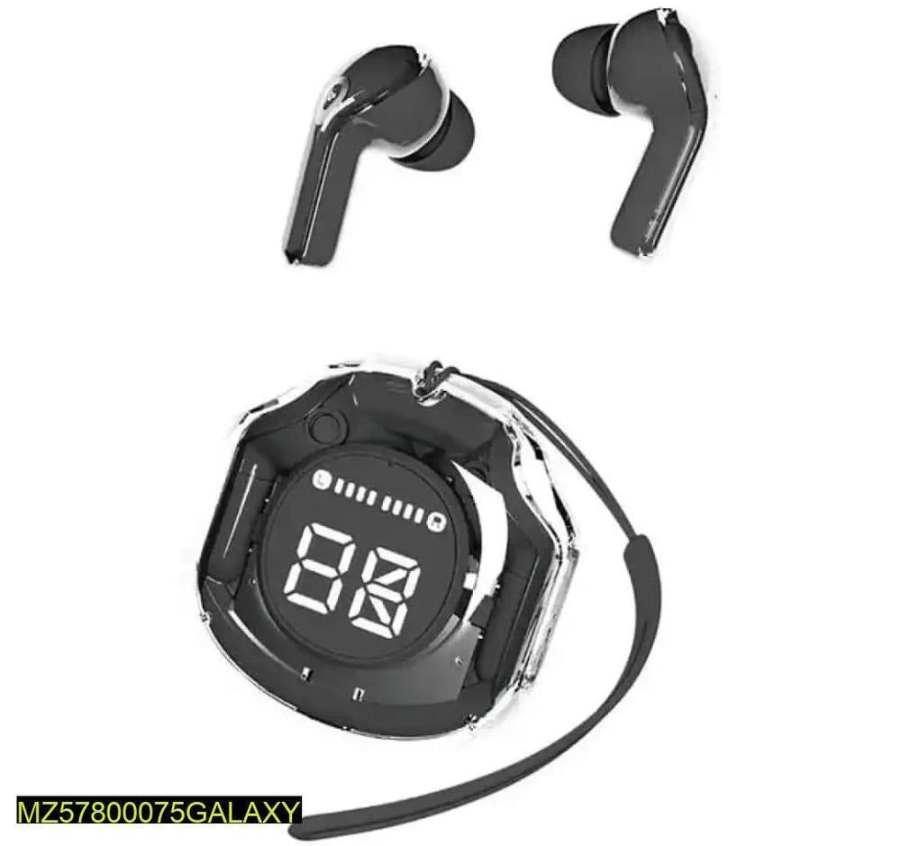 Transparent Bluetooth 5.3 Earbuds Fast Charging Rechargeable