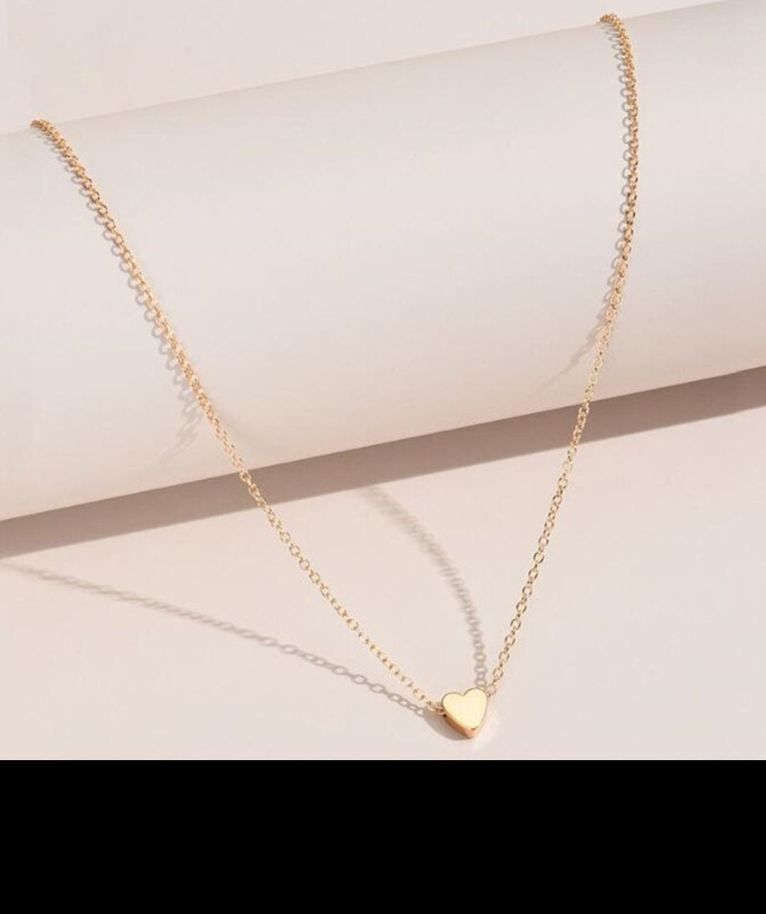 Heart Shape Clavicle Necklace for Girls New Fashion