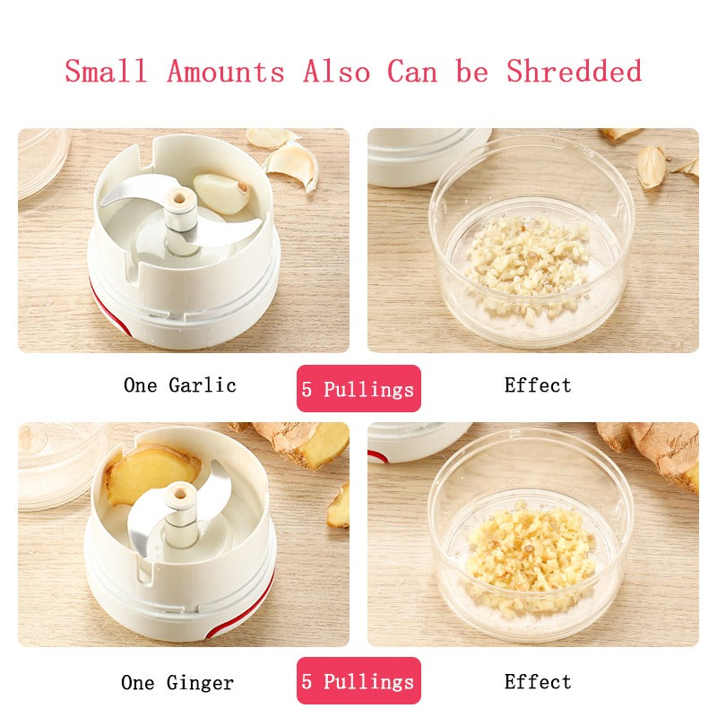 Mini Garlic Slicer Household Mincing Machine