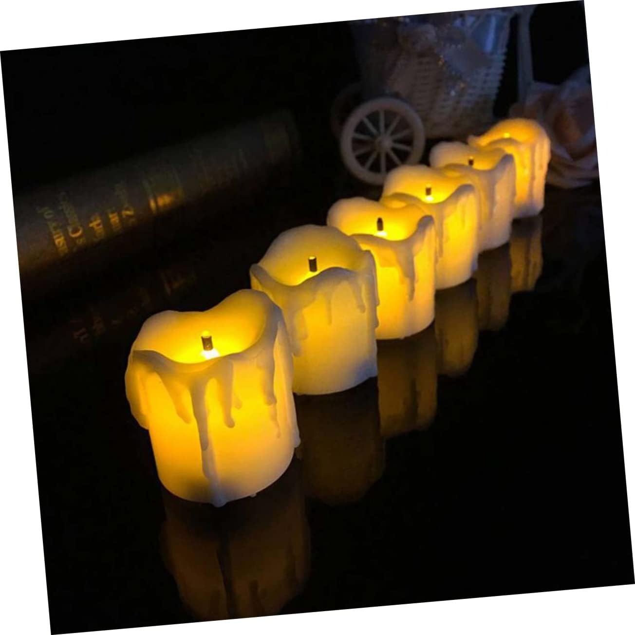 Candle Tea Light flameless Candles Electric in Warm White