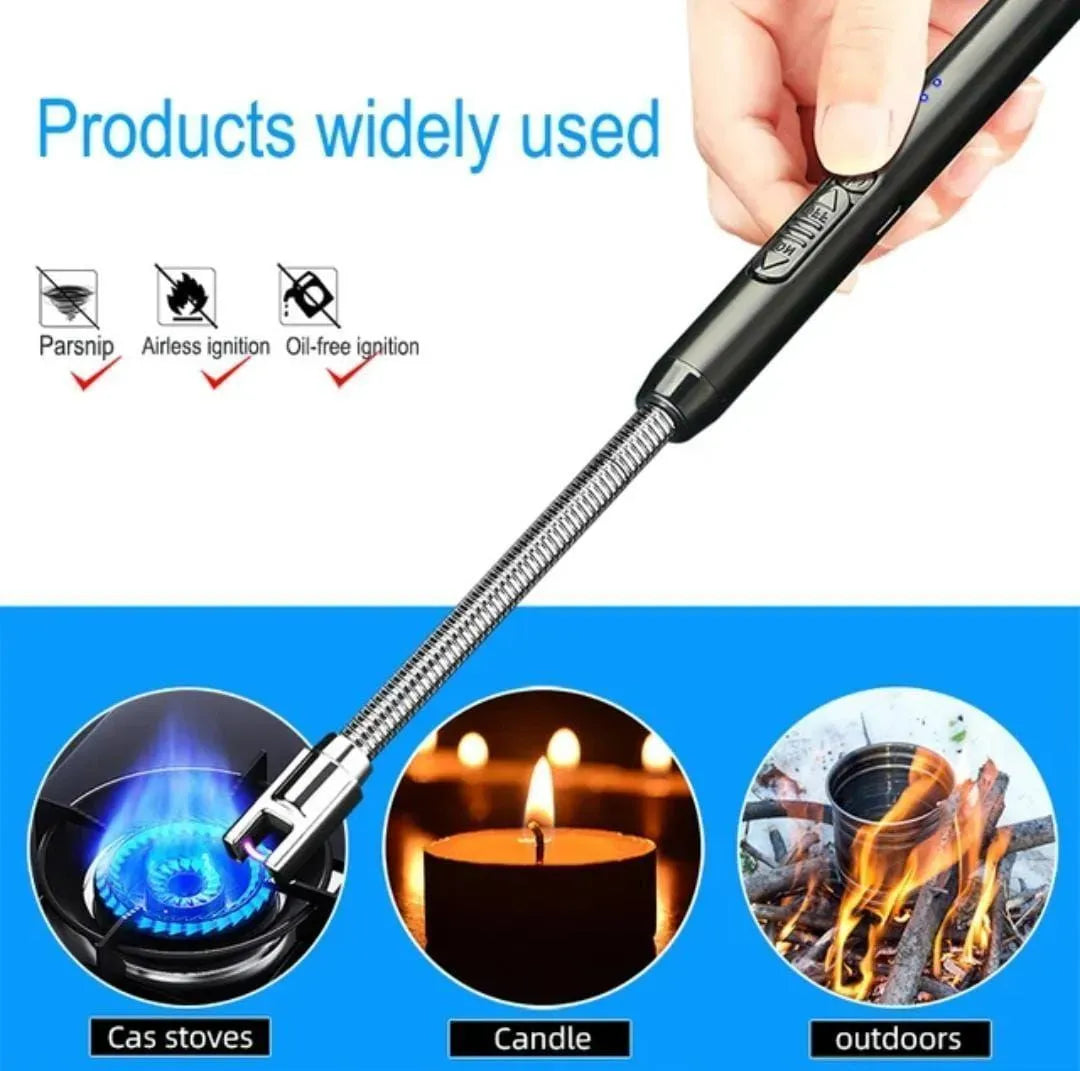 Electric Lighter Multicolor Rechargeable Metal