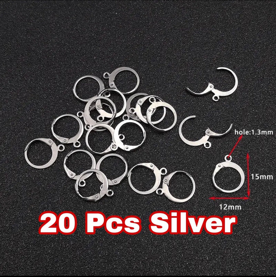 Stainless Steel French Earring Hook Earwire